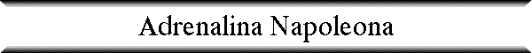 Adrenalina Napoleona