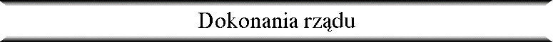Dokonania rz�du