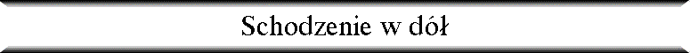 Schodzenie w d�