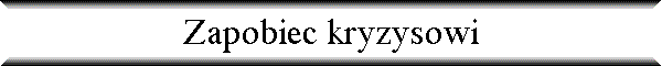 Zapobiec kryzysowi