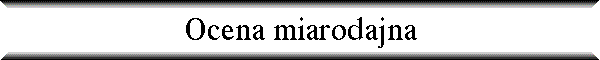 Ocena miarodajna