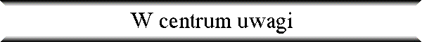 W centrum uwagi