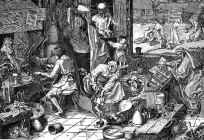 Pieter Brueghel Starszy, Alchemik przy pracy, po�. XVI w.