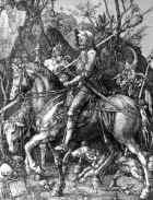 Albrecht D?rer, Rycerz, �mier� i diabe�, 1513