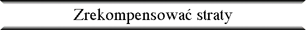 Zrekompensowa� straty