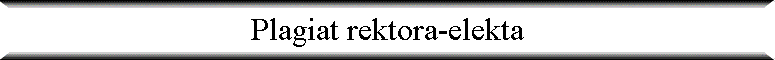 Plagiat rektora-elekta