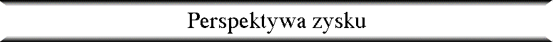Perspektywa zysku