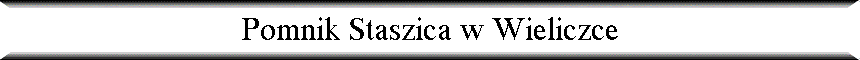 Pomnik Staszica w Wieliczce