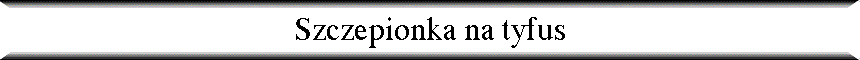 Szczepionka na tyfus