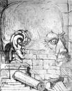 Franciszek Starowieyski, Portret Adama Mi�ob�dzkiego (Pod��g nieba i zwyczaju polskiego)