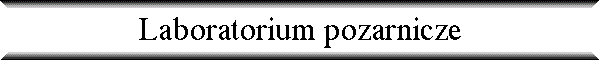 Laboratorium pozarnicze